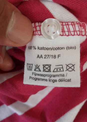 Kısa Kollu Çizgili Midi Triko Elbise - Görsel 6