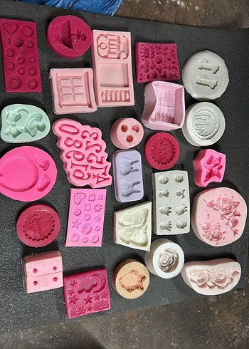 Pop Kültür Temalı El Yapımı Silikon Kalıplar