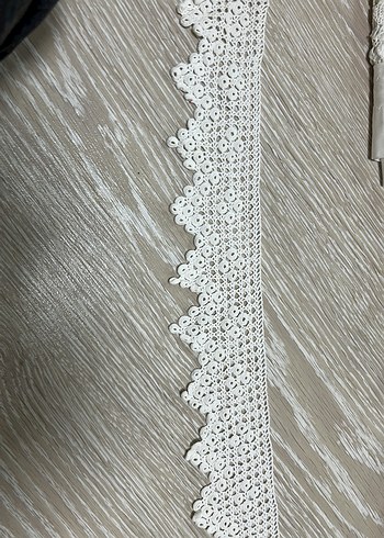 Çiçek Desenli El Yapımı Dantel Şerit - Görsel 15