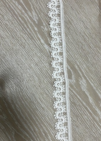 Çiçek Desenli El Yapımı Dantel Şerit - Görsel 5