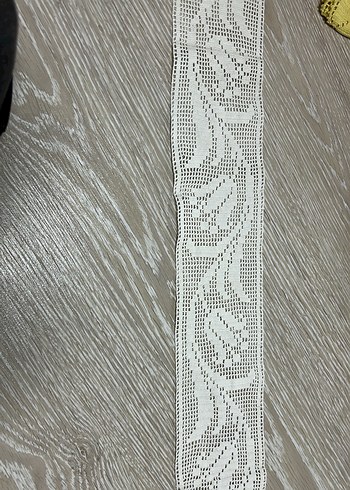 Çiçek Desenli El Yapımı Dantel Şerit - Görsel 18