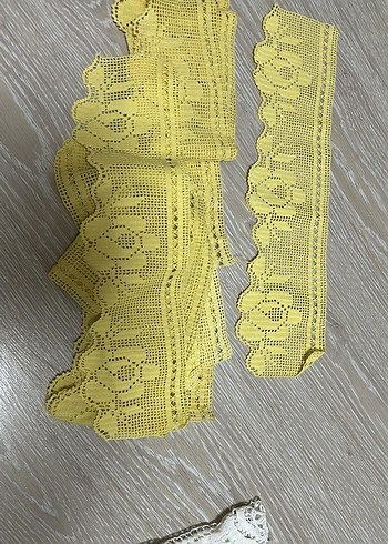 Çiçek Desenli El Yapımı Dantel Şerit - Görsel 19