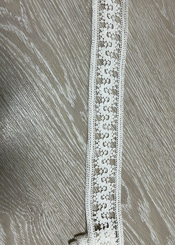 Çiçek Desenli El Yapımı Dantel Şerit - Görsel 16