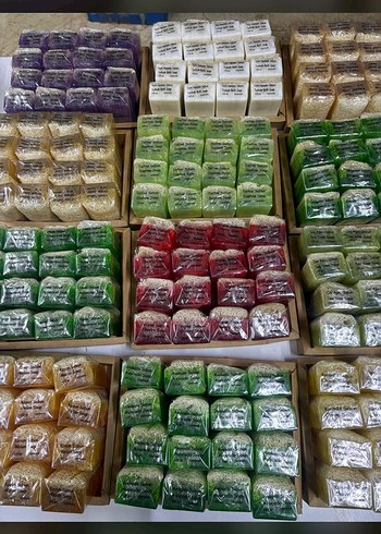 Doğal Lifli Yeşil Sabun - Görsel 5