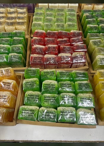 Doğal Lifli Yeşil Sabun - Görsel 7