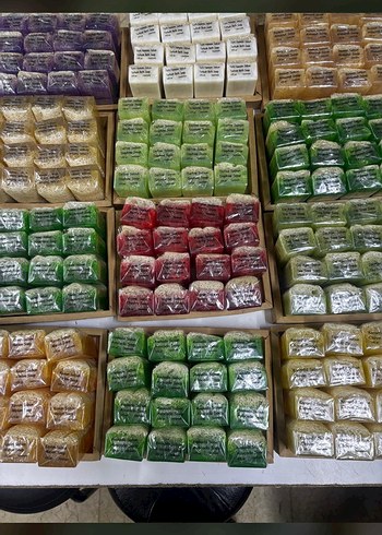 Doğal Lifli Yeşil Sabun - Görsel 8