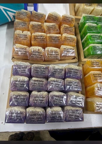 Doğal Lifli Yeşil Sabun - Görsel 2