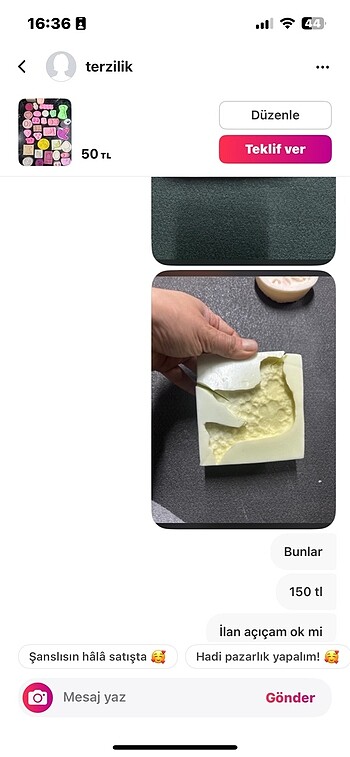 Beden Silikon kalıp