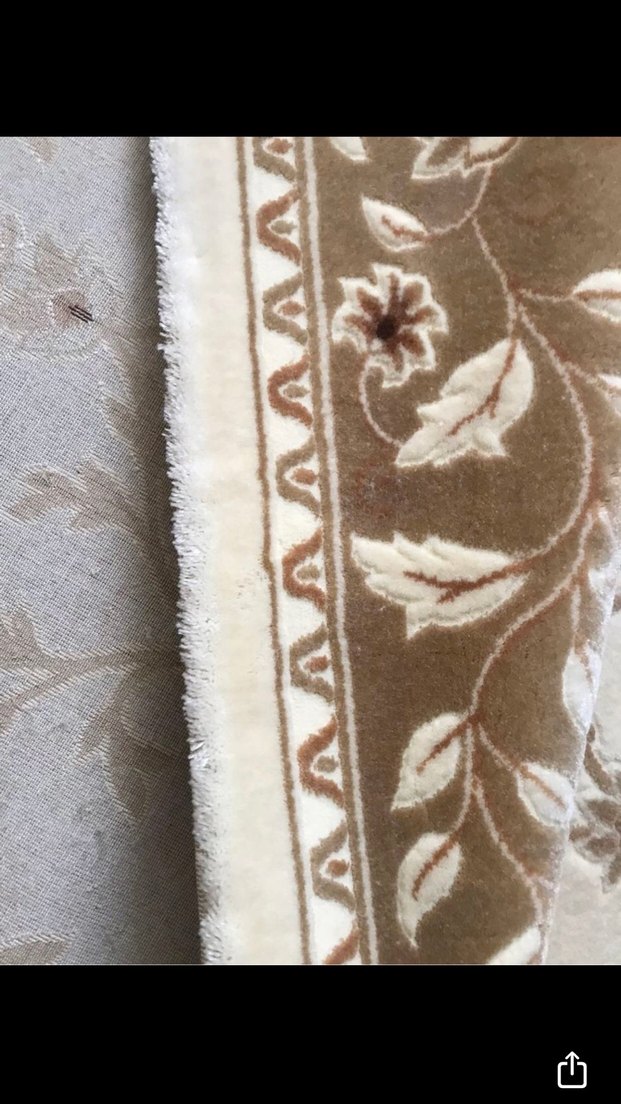 Bahariye halı Bej İşlemeli Klasik Halı - Görsel 3