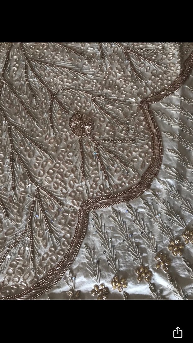 Yatak örtüsü İşlemeli Beyaz Parlak - Görsel 4