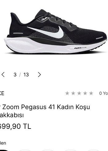 Nike Siyah Kadın  Koşu ve Spor Ayakkabısı - Görsel 2