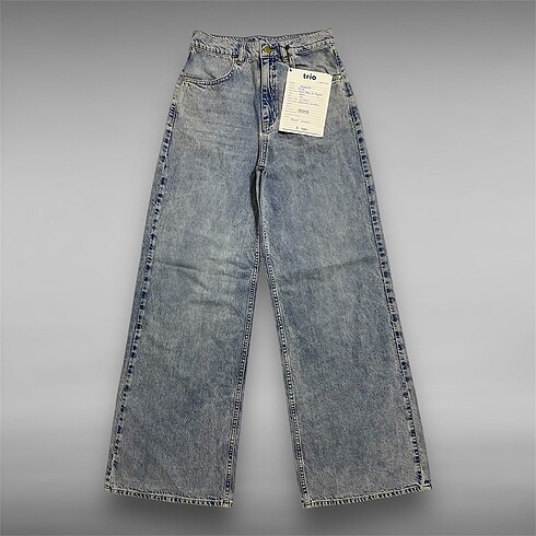 Hexeline wide leg baggy jeans