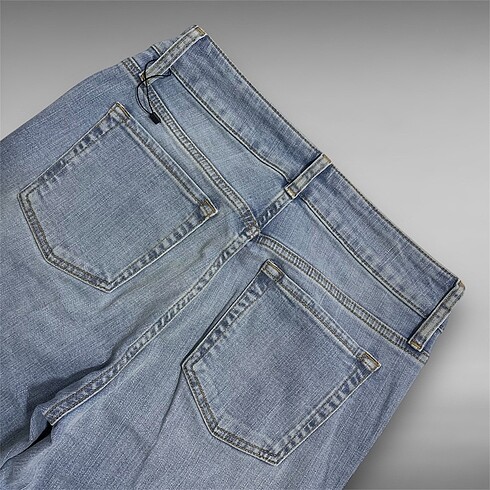 38 Beden mavi Renk QVS flare jeans