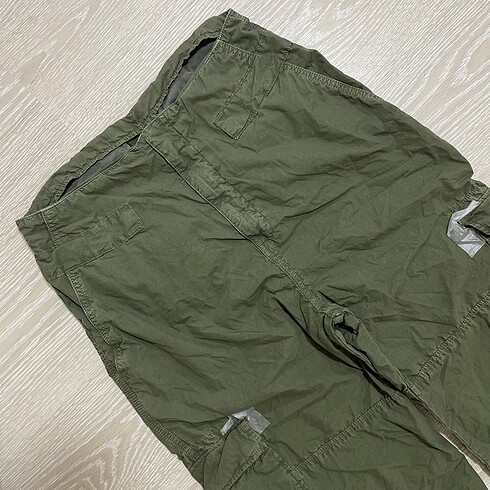 Diğer DSTLD wide leg baggy kargo cep pantolon