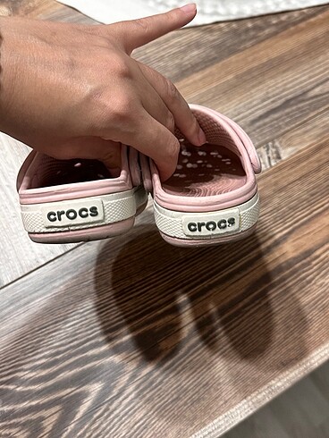 24 Beden pembe Renk Orjinal crocs