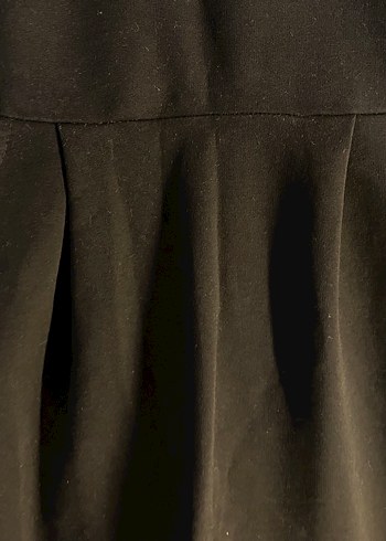 Siyah Kemerli Elbise - Görsel 4