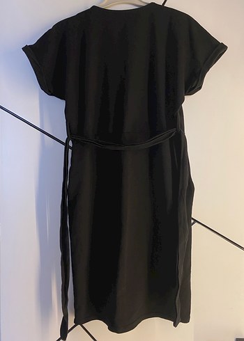 Siyah Kemerli Elbise - Görsel 2