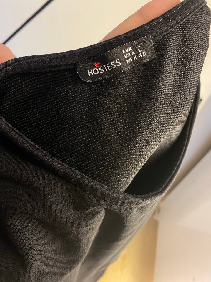 Siyah Kemerli Elbise - Görsel 5