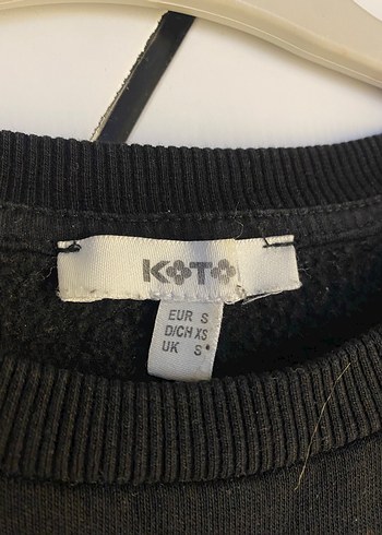 Mavi Baskılı Kadın Sweatshirt - Görsel 4