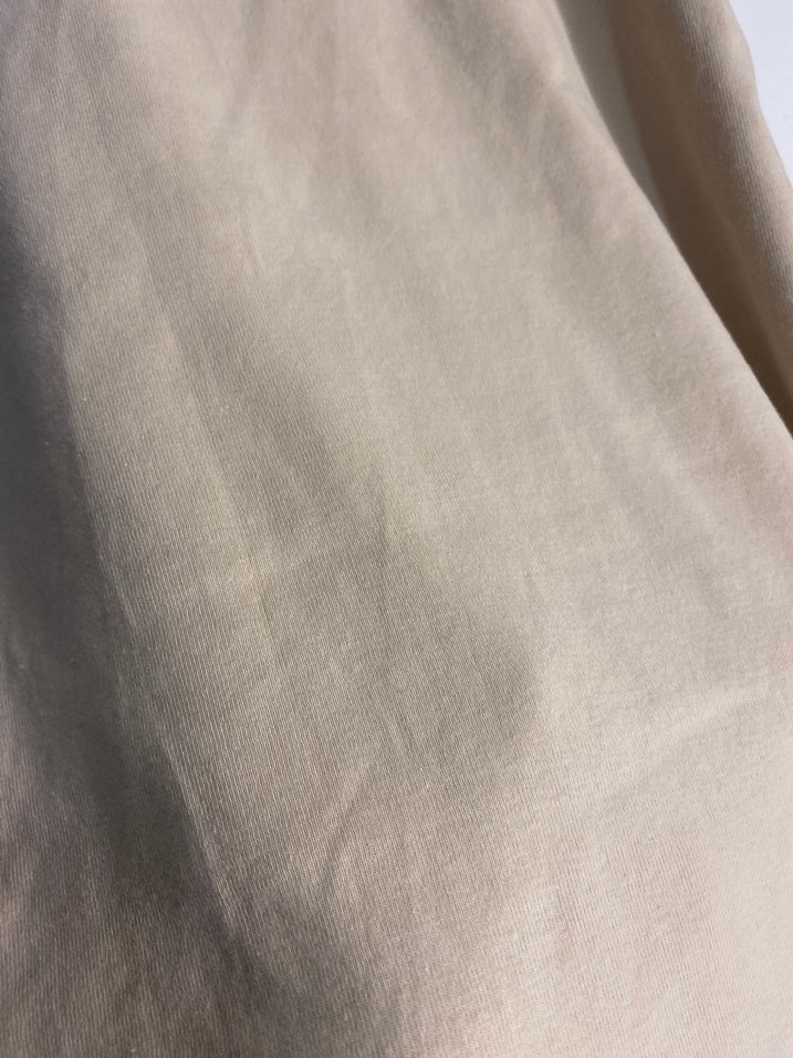 Bej İnce Askılı Midi Elbise - Görsel 3