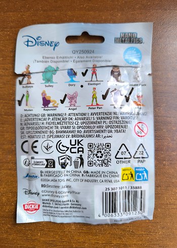 Disney Nano Metalfigs Gizemli Figür Serisi 3 - Görsel 2