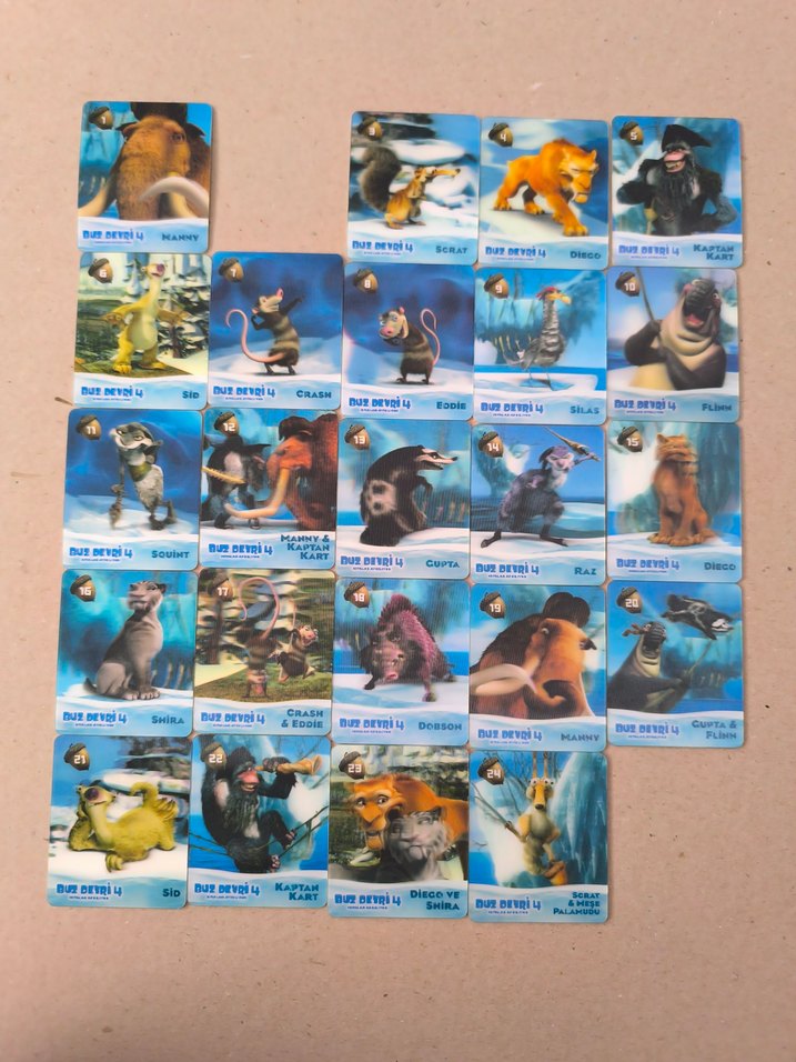 Mavi Hafıza Kartları - Buz Devri 4 - Görsel 2