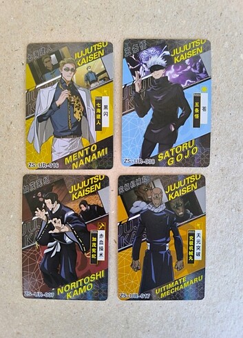  Jujutsu kaisen kart 