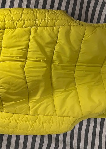 Erkek Çocuk Sarı Fermuarlı Yelek - Görsel 2