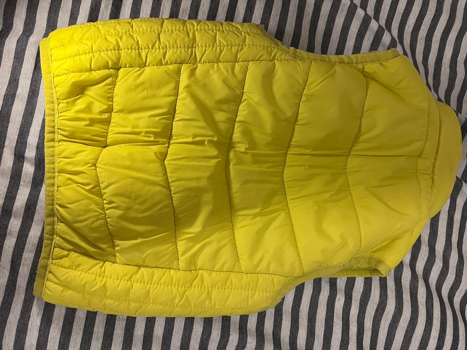 Erkek Çocuk Sarı Fermuarlı Yelek - Görsel 2