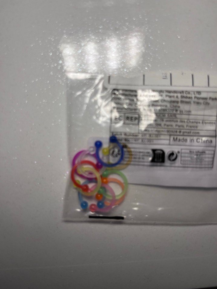 Renkli ve esnek Piercing - Görsel 2