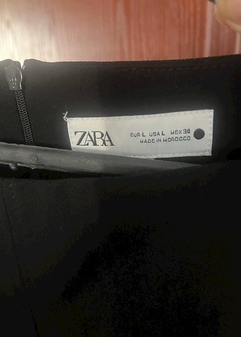 Siyah  Kolsuz Mini elbise - Görsel 3