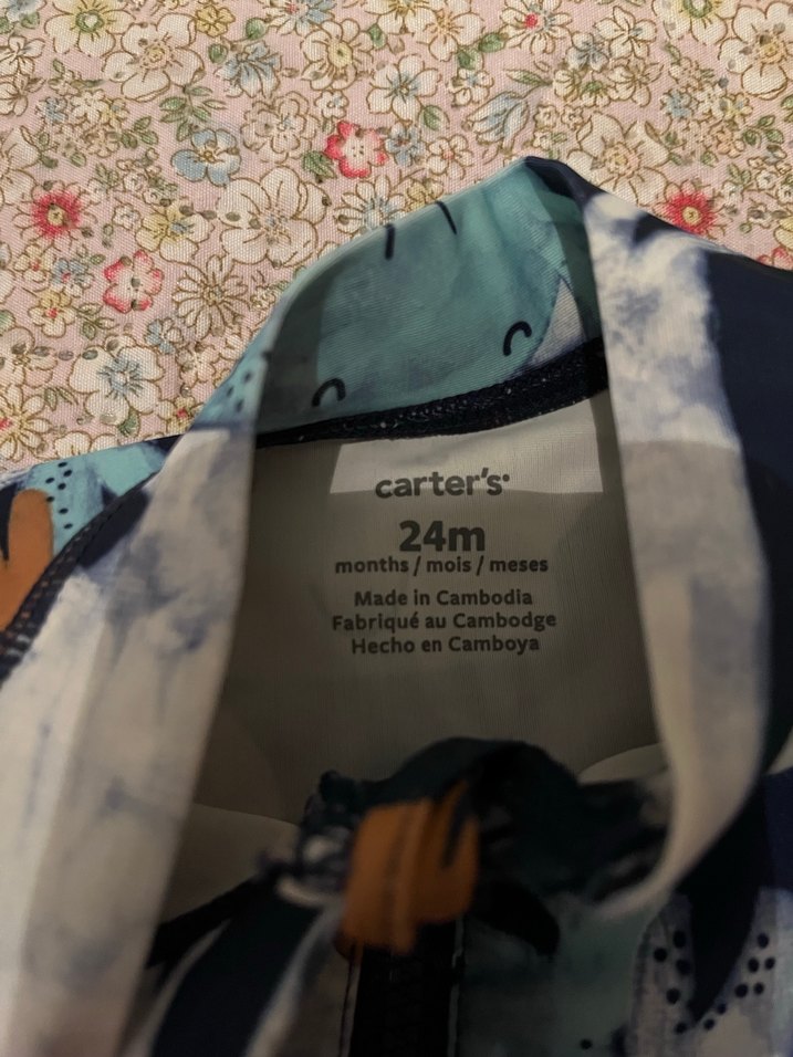 Carters Erkek Çocuk Renkli Baskılı Kısa Kollu Mayo - Görsel 3