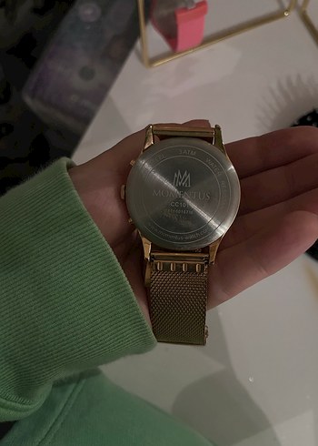 Momentus Modern Klasik Altın kadın Kol Saati - Görsel 2