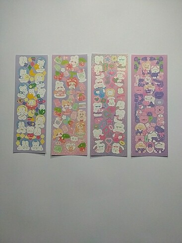 Beden Hologramlı Kawaii Sticker
