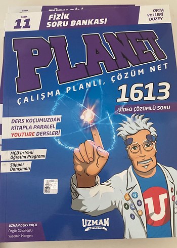 Planet Fizik Soru Bankası 11. Sınıf Orta ve İleri Düzey
