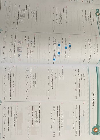 Beden Renk Matematik ve Geometri Soru Bankası Seti TYT-AYT(NFT yayınları)