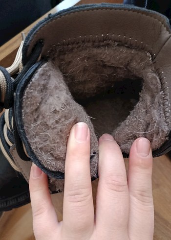 Siyah Kadın Deri Platform Topuklu Goth Bot - Görsel 4