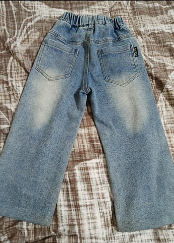 Kız Çocuk kot pantolon - Görsel 3