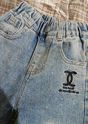 Kız Çocuk kot pantolon - Görsel 2