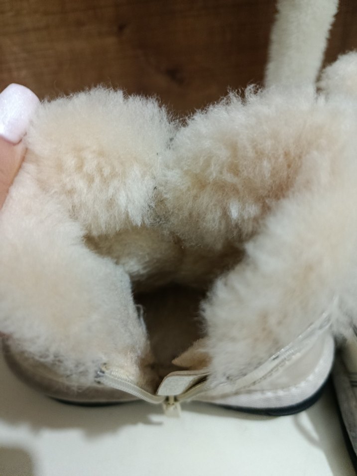 Beyaz Kürklü Kız Çocuk Botu - Görsel 4