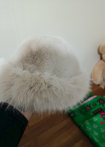 Kürklü Bej Kadın Bere - Görsel 6