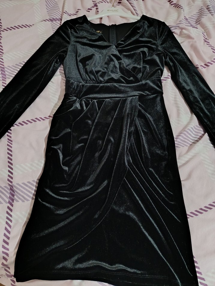 Siyah elbise - Görsel 3