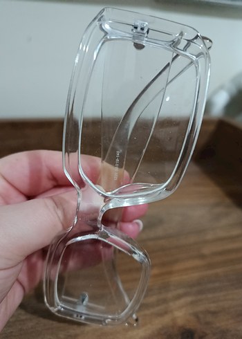 Şeffaf Gözlük - Görsel 3