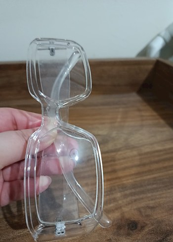 Şeffaf Gözlük - Görsel 4