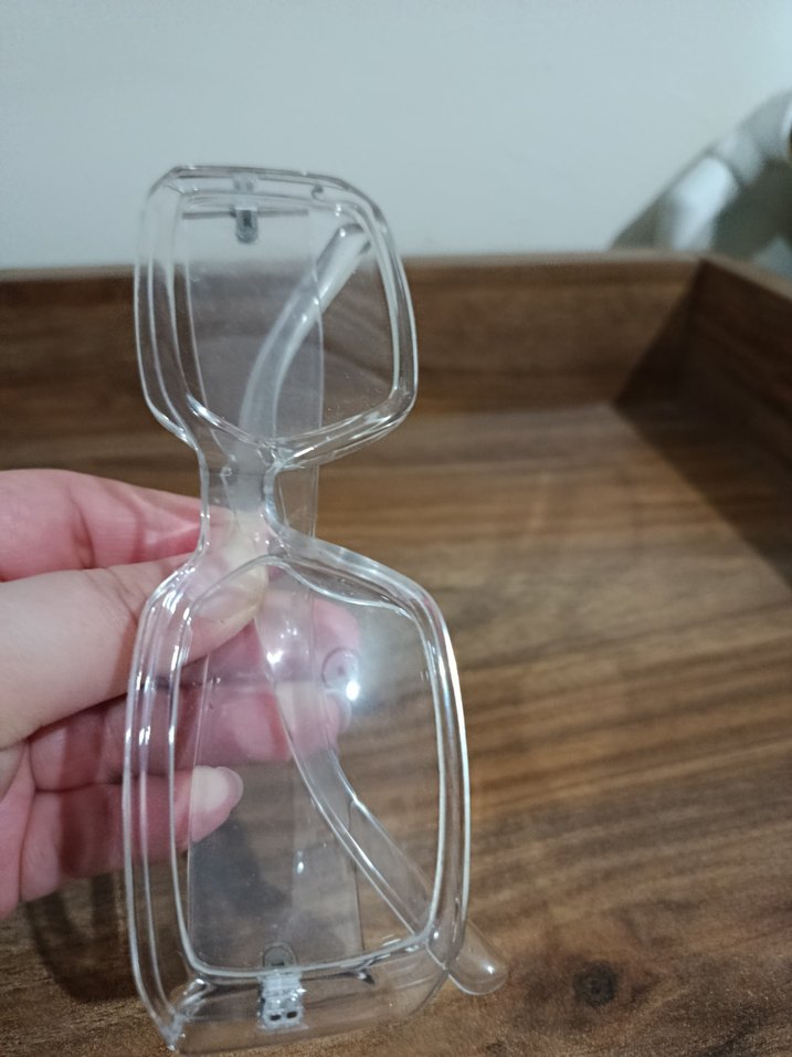 Şeffaf Gözlük - Görsel 4