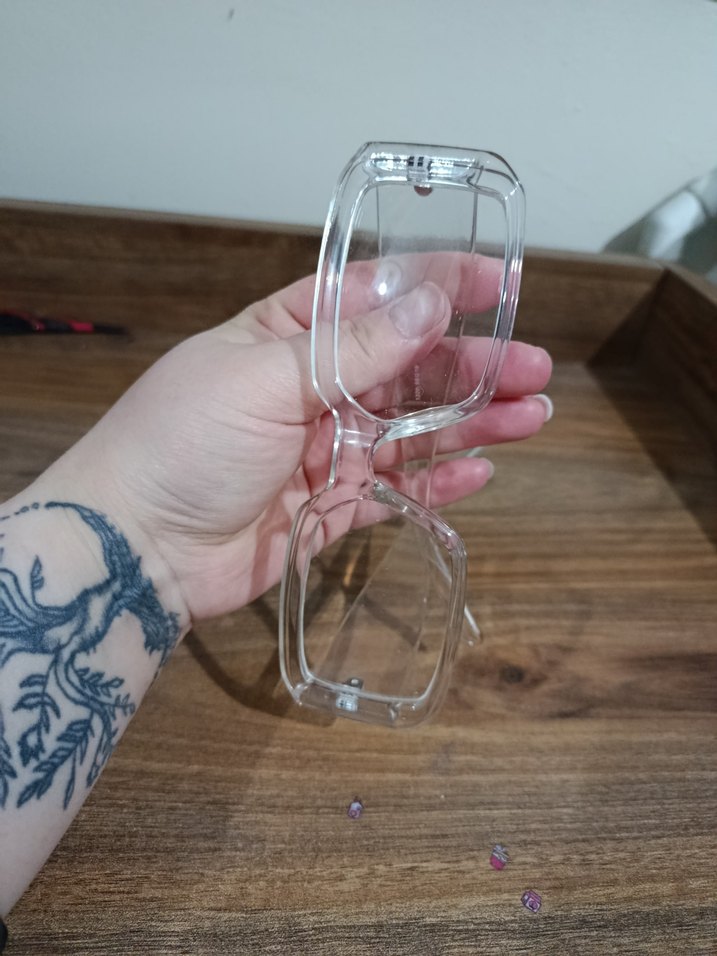 Şeffaf Gözlük - Görsel 2