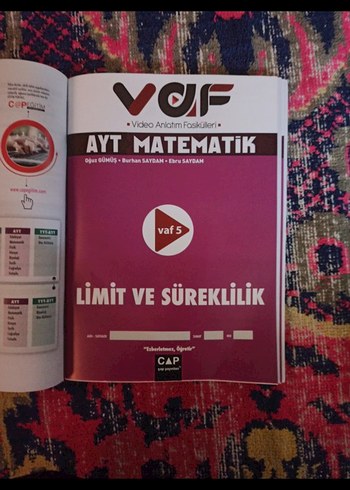 Beden Renk AYT Matematik Video Anlatım Fasikülleri