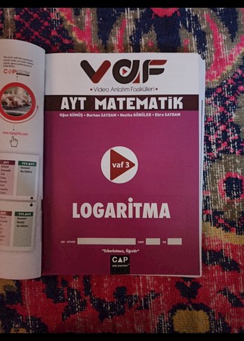 Beden AYT Matematik Video Anlatım Fasikülleri