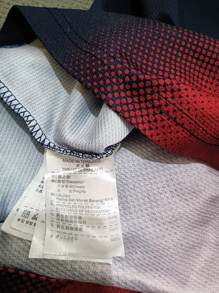 Erkek Lacivert Bordo Barcelona Spor Tişörtü - Görsel 3