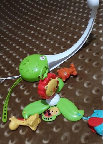 Fisher Price Renkli Müzikli Fisher price bebek Dönencesi Oyuncağı